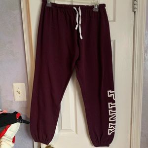 Victoria’s Secret PINK boyfriend CROPPED sweats